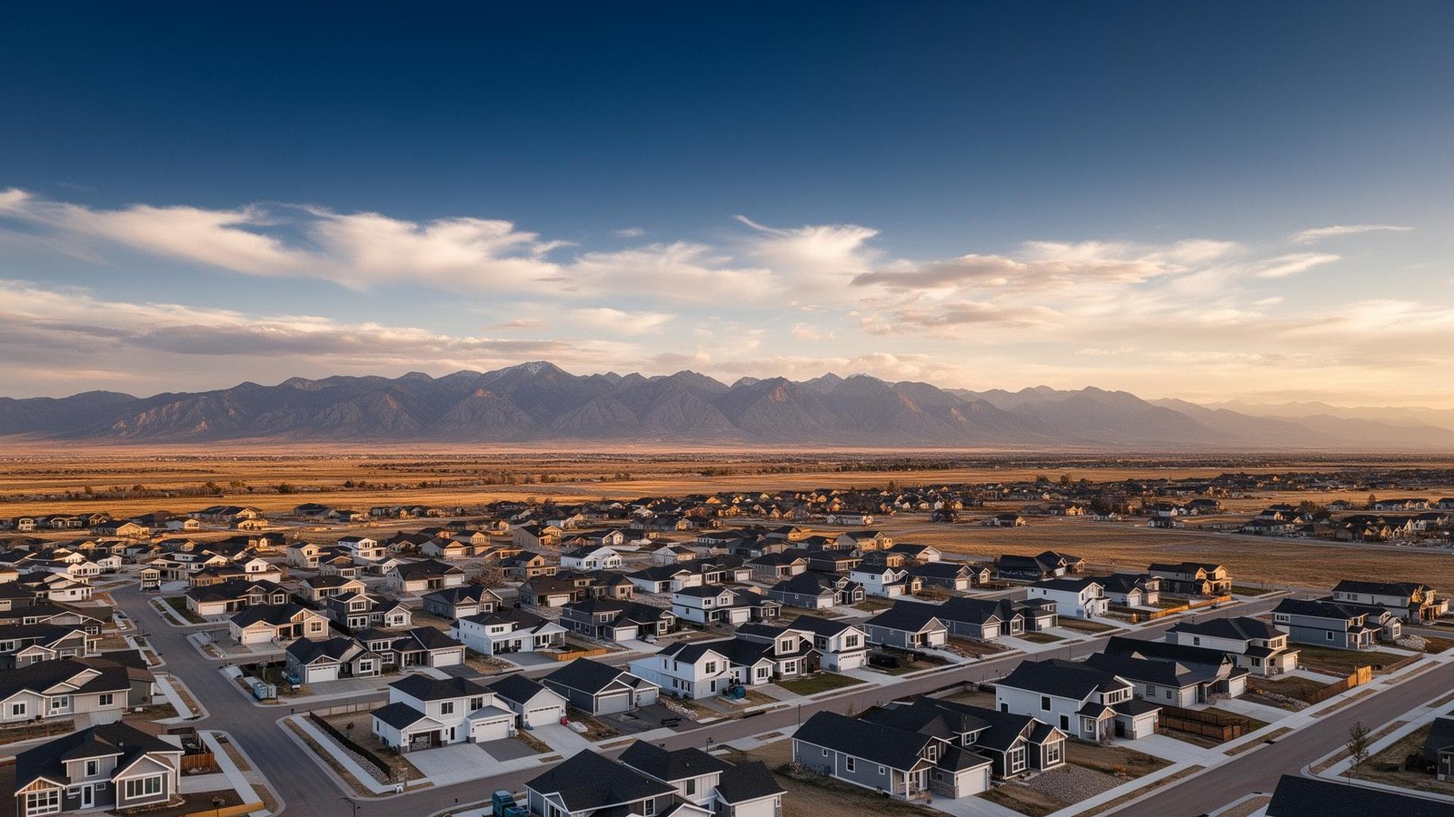 Revere North community in Johnstown, Colorado - Front Range mountain views