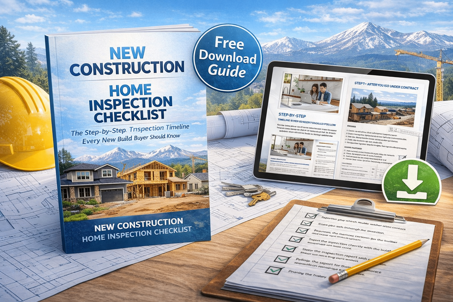 New Construction Home Inspection Checklist - Free Download Guide